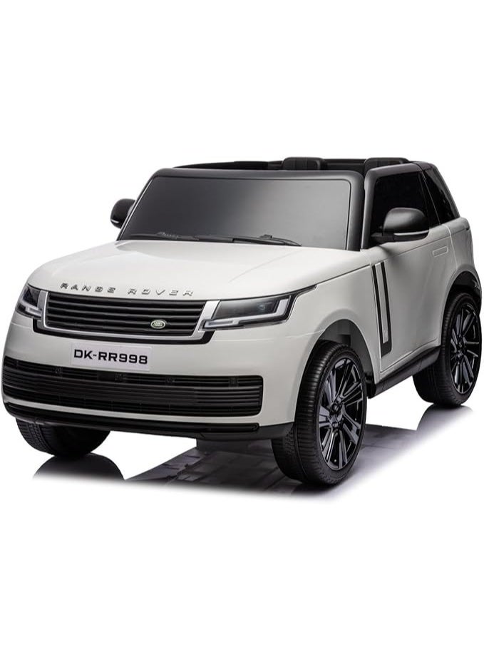 Range Rover عجلات إيفا لسيارة رينج روفر فوغ 12 فولت باللون الأبيض DK-RR998 - Image 4